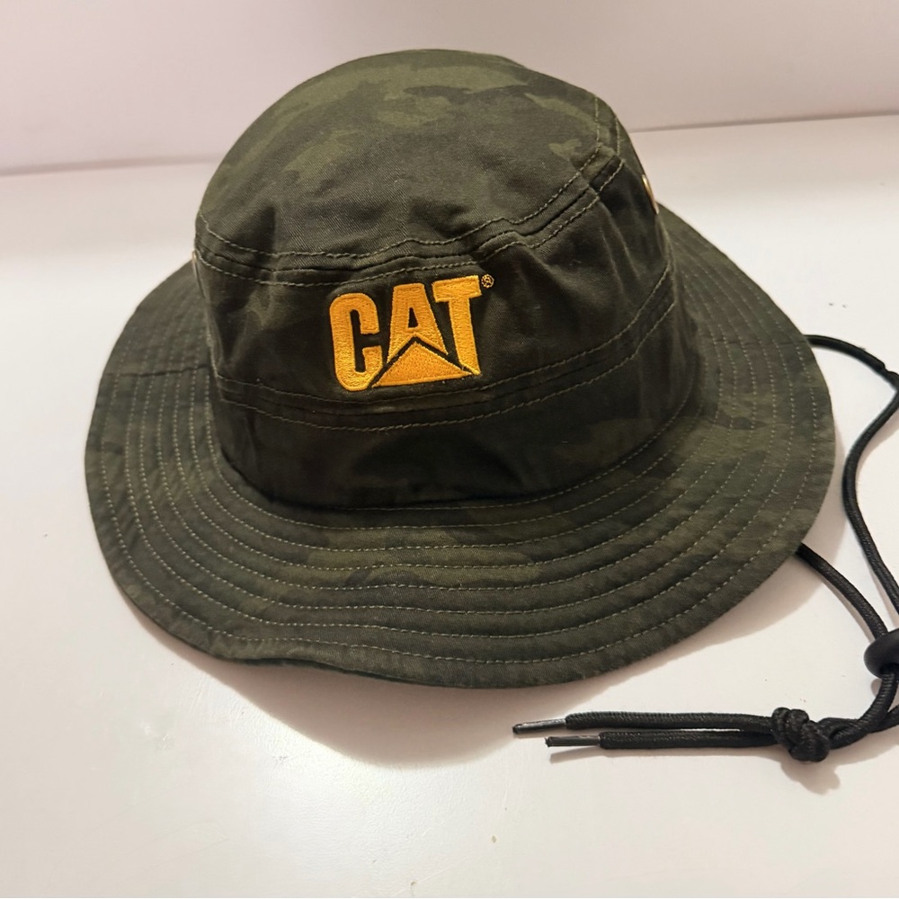 Caterpillar(CAT) camouflage bucket hat-specifically the Trademark model